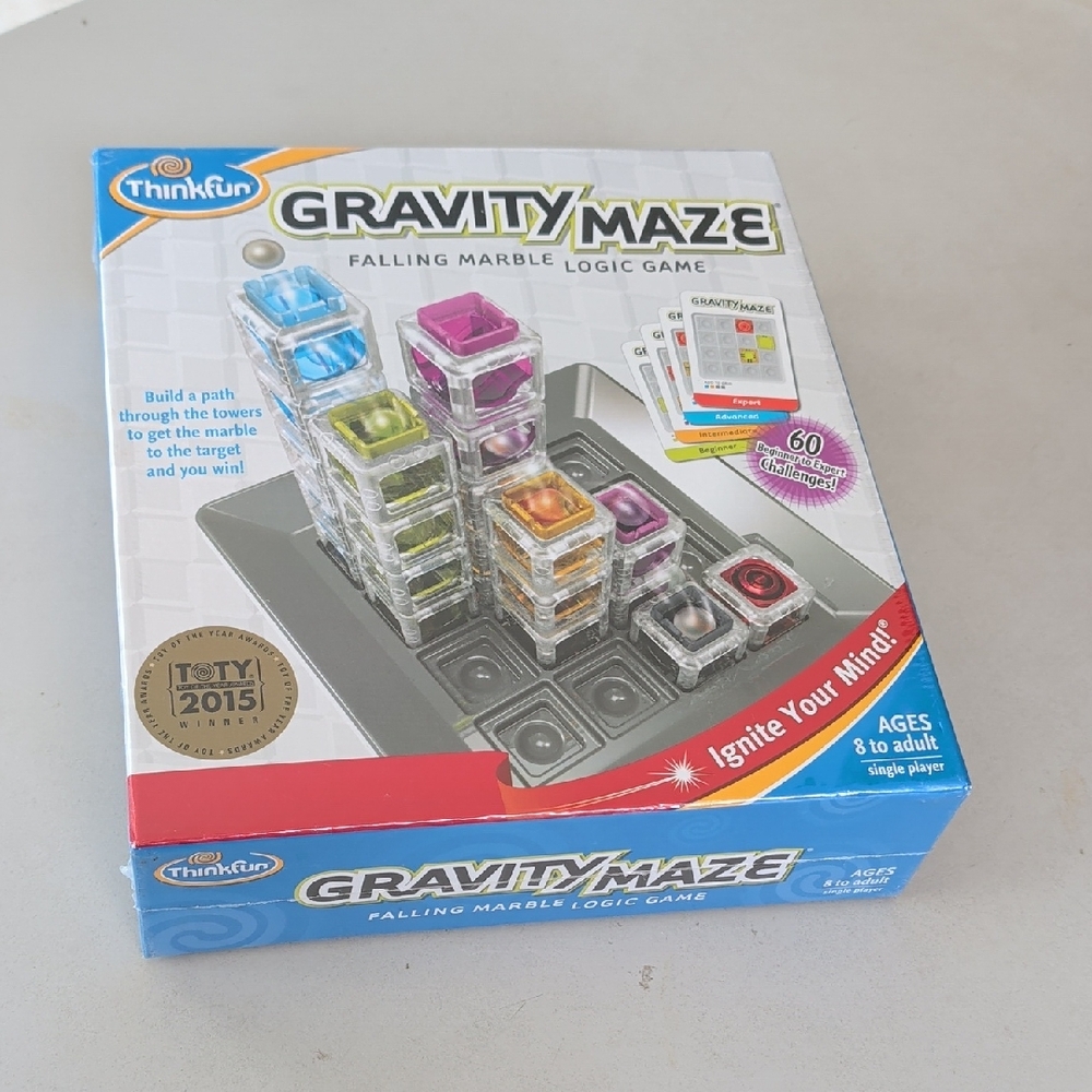 Think! Gravity Maze Marble Logic Game - Multicolor 2015 Toy Of The Year Awards